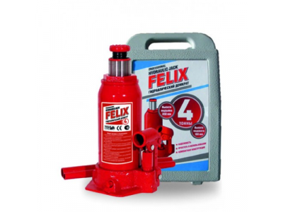 Домкрат гидравлический бутылочный FELIX (4 т) от Felix Домкрат гидравлический бутылочный FELIX (4 т)