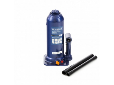 Домкрат гидравлический бутылочный, 10 т, h подъема 222-447 мм Stels