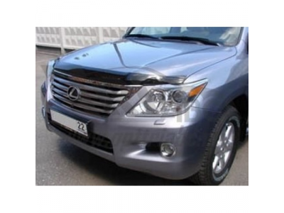 Дефлектор капота Lexus LX570 (2007-2012) (темный)( Лексус ЛХ \)