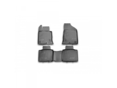 Коврики в салон KIA Cadenza, 2011-> 4 шт. (полиуретан)