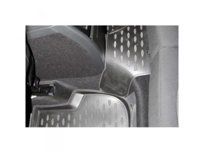 Коврики в салон SKODA Yeti 03/2009->, 4 шт. (полиуретан)