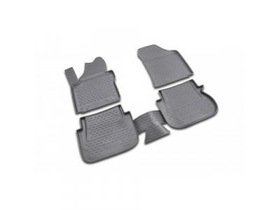 Коврики в салон VW Caddy 10/2007-2014, 4 шт. (полиуретан)