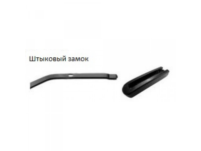 Щетка стеклоочистителя передняя 60cm SWF CONNECT ,передняя,1 шт, 600mm/24", бескаркасная