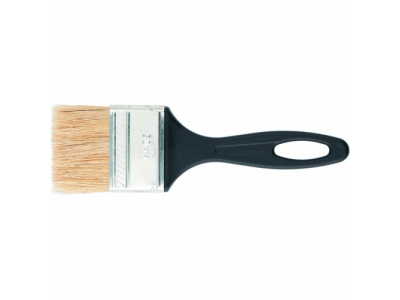 Кисть флейцевая 50*6, пластиковая ручка, стандарт СИБРТЕХ