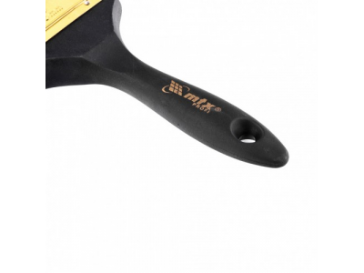 Кисть плоская "Профи" 4", натуральная щетина, пластмассовая ручка Mtx