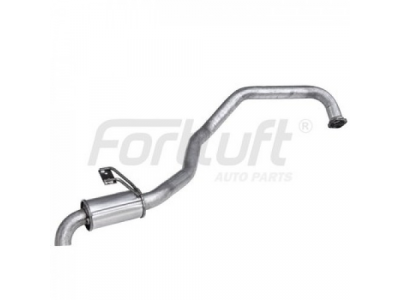 Fortluft Задний глушитель Toyota Land Cruiser 4.2