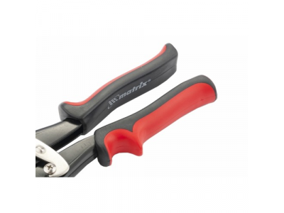 Ножницы по металлу, 250 мм, пряморежущие, обрезиненные рукоятки// MATRIX от MATRIX Ножницы по металлу, 250 мм, пряморежущие, обрезиненные рукоятки// MATRIX