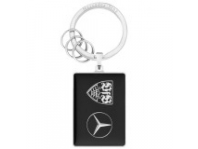 Брелок Mercedes-Benz Key ring, Bad Cannstatt, Black, артикул B66952319 от Mercedes Брелок Mercedes-Benz Key ring, Bad Cannstatt, Black, артикул B66952319