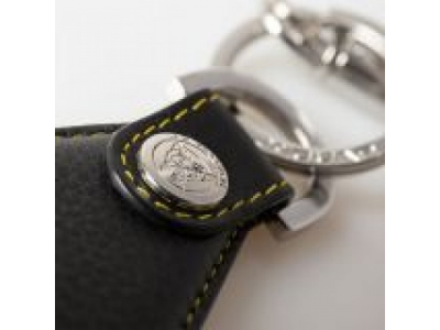 Кожаный брелок Jaguar Ultimate Keyring, Black