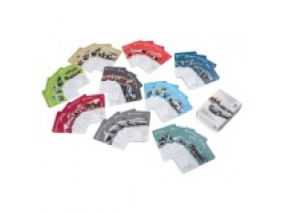 Набор карточек с автомобилями Skoda Models Card Set, Quartette от VAG Набор карточек с автомобилями Skoda Models Card Set, Quartette