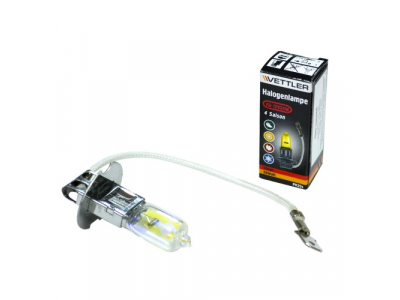 Лампа галоген.H3 12 V 55 W всепогодная "4 сезона" VETTLER