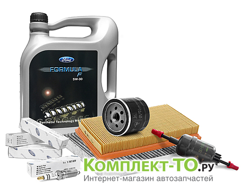 Комплект ТО-6 (90000 км) FORD FUSION (2005-2008) 1.6 бензин 100л.с. МКПП/АКПП