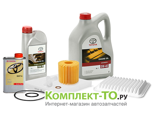 Комплект ТО-12 (120000км) TOYOTA RAV 4 (2009-2012) 2.0 бензин МКПП/АКПП